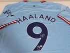 Erling Haaland Signed Autographed Soccer Jersey Manchester City Jersey COA