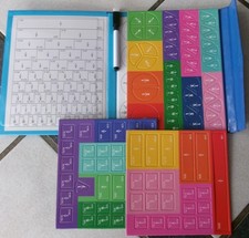 Magnetisches Bruchrechnen Montessori Lernmaterial für Kinder und Schüler NEU