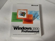 MICROSOFT WINDOWS 2000 PROFESSIONAL FULL OPERATING SYSTEM MS WIN PRO SEALED NEW