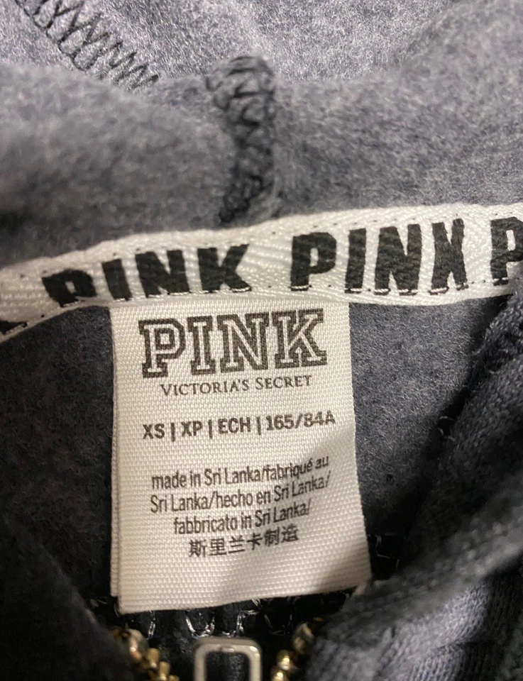 VS PINK Bling Camo Sudadera XS- USADO EN EXCELENTE ESTADO Foto 3 de 4