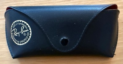 Ray-Ban exklusives Leder-Brillenetui schwarz ***original***