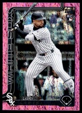 2025 Topps Update Edgar Quero #US145 RC Pink Holo Foil Chicago White Sox