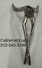 V. Mueller RH2420 Jansen Struycken Double Action ENT Forceps 19.7cm  WARRANTY