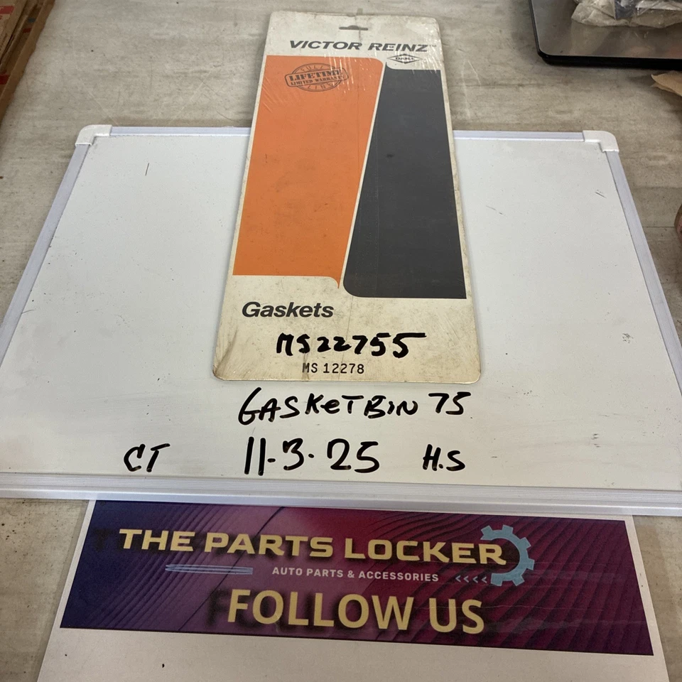 (1) Junta colector de admisión de motor Victor Reinz MS12278 NUEVO DE STOCK MS22755 Foto 4 de 4