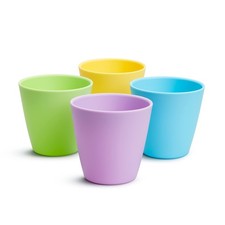 Munchkin Multi Toddler Cups , BPA-Free, 8 Oz, Pack of 4 - Durable, Colorful Trai