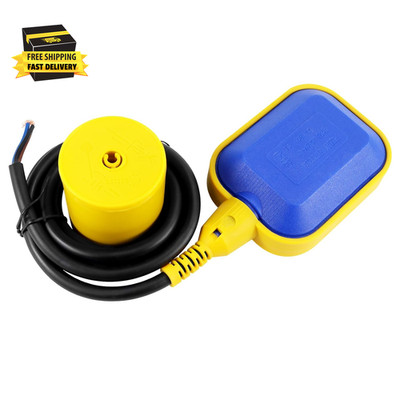 6.56Feet Cable Waterproof Float Switch for Water Tank, 2M Float Switch Water Lev