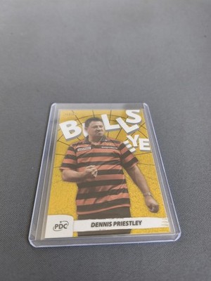 PANINI PDC WORLD CHAMPIONSHIP 2026 DENNIS PRIESTLEY BULLSEYE NUMBER 1 OF 9. 