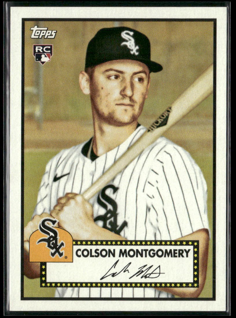 2026 Topps 1952 Rookie Variation 157 Colson Montgomery Chicago White Sox RC