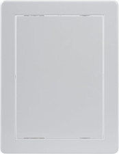 White ABS Plastic Access Panel 6 X 8 Inch (Cut-Out) - Access Door for Drywall, W