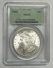 1885 Morgan Silver Dollar Brilliant Uncirculated PCGS MS65 OGH 3.1 Generation