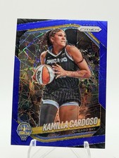 2025 Panini WNBA Prizm Kamilla Cardoso Blue Velocity #89 Chicago Sky