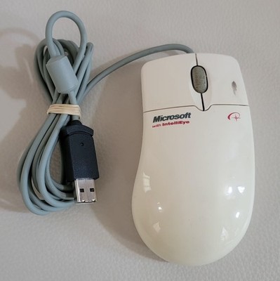 【希少】FRONTIER by Microsoft IntelliMouse RARE Microsoft IntelliMouse w/IntelliEye 1.0 USB PS/2 Compatible P