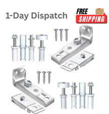 RFYTDCF 2 Sets Bifold Door Track Kit Folding Door Hardware Repair Kit