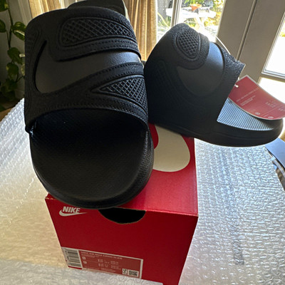 Nike Air Max Cirro Slide Men's Black Synthetic Slip-On Sandal US 8 DC1460-007