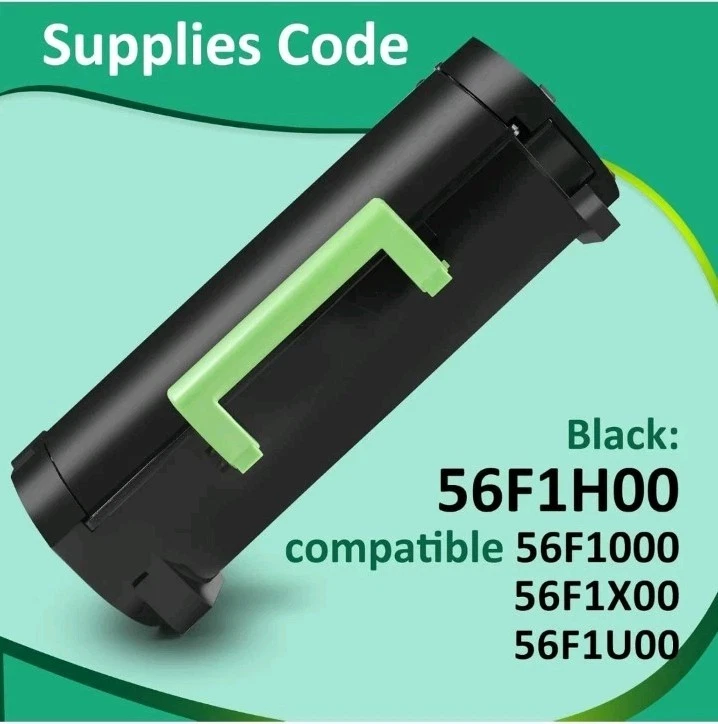 for Lexmark 56F1H00 Black Toner Cartridge,15,000 Pages High Cartridge Compatible - Image 3 of 4