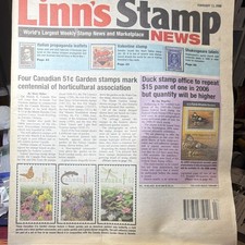 Linn's Stamp News Newspaper February 13, 2006 Stamp Publication