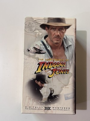 Indiana Jones Trilogy VHS Box Set-Raiders, Temple of Doom, Last Crusade