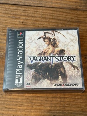 2000 SQUARESOFT VAGRANT STORY PS1 COMPLETE IN BOX NEAR MINT W PROTECTOR