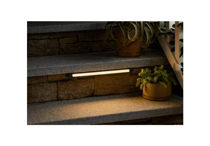 Hampton Bay 200 Lumen Black LED Outdoor Path Light, Hardwired, Weatherproof - Image 2 of 4