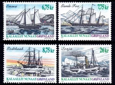Greenland 2003 Ships Complete Mint MNH Set SC 416-419
