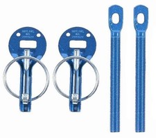 Sparco Hood Pin Blue Part 01606aa For Automotive Hood Security