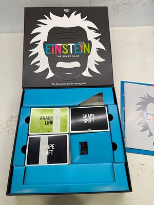 Professor Puzzle Einstein Board Game - Fast Puzzle Race, Brain Teasers, 4+