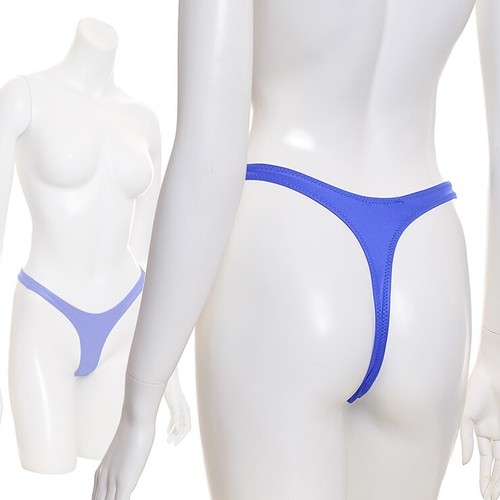 T-Front dünne Weite High-Leg Tanga Höschen glänzend dehnbar Made in Japan L846 - Bild 18 von 31