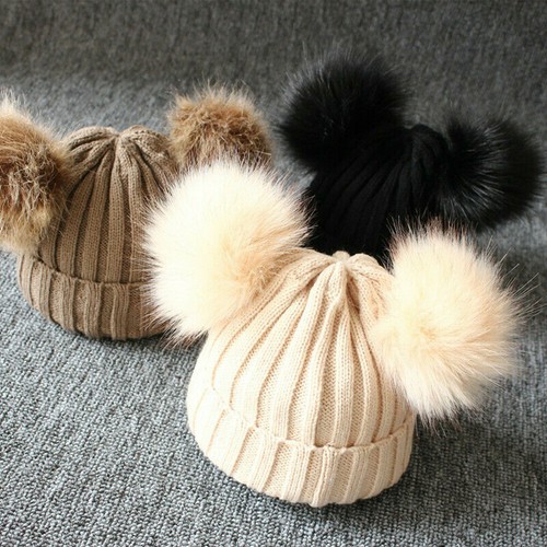 Newborn Baby Boy \u0026 Girl Double Pom Pom 