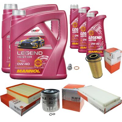 MAHLE Inspektionspaket 11 L MANNOL Legend+Ester 0W-40 für Mercedes Sprinter 2-T
