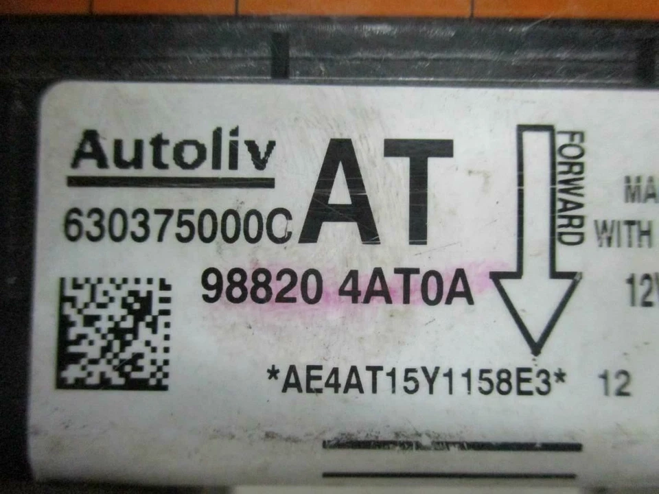 NY747-30 原始设备制造商保修 2001 2002 年 NISSAN QUEST 气囊控制模块已测试 — 第 3/3 张图片