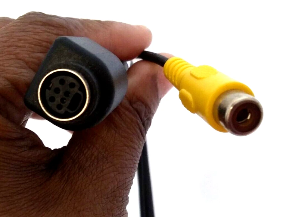 TV Computer Cable Adapter Converter BOC TV Out0 To S-Video/Video Out AV - Image 3 of 4