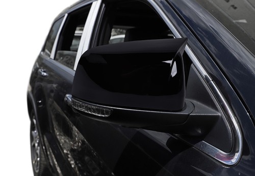 2PCS Black ABS Rearview Side Mirror Cover Caps for Jeep Grand Cherokee 2011-2020 - Picture 11 of 16