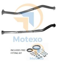 BM70528 BM Catalysts Citroen Relay 2.8Hdi Auspuffrohr Front Rund Silber