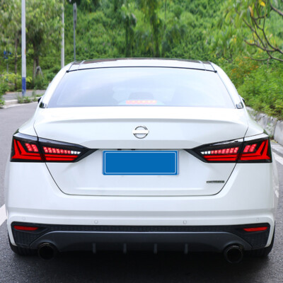 Smoked Full LED Tail Lights for Nissan Altima Sedan 2019-2025 Rear Lights 1 Pair