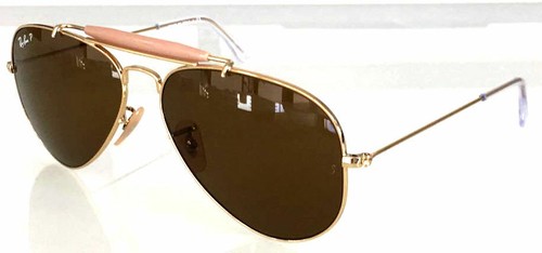 Ray Ban 3407 58 Outdoorsman Gold Remix 