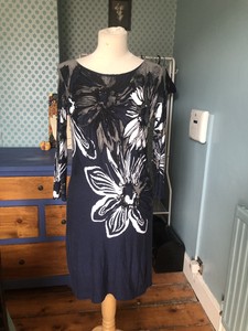 viscose shift dress