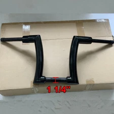 DNA 12'' Ape Hanger Handlebar 2" For Harley Slim Softail Fatboy Sportster Dyna