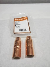 Thermacut Miller 200-258 200258 Nozzle, 1/2" M-25 M-40 Mig Welding Gun Pkg of 2