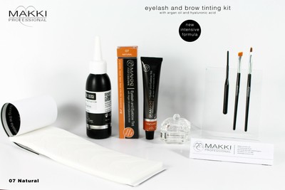 Makki Professional Intensive Wimpern Augenbrauen färben Eye Lash Brow Tinting Kit