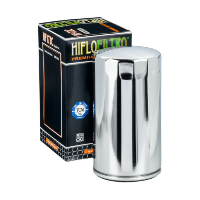 Hiflo Ölfilter HF 173C Verchromt Harley Joana FXDL Dyna Low Rider 1340 93 98