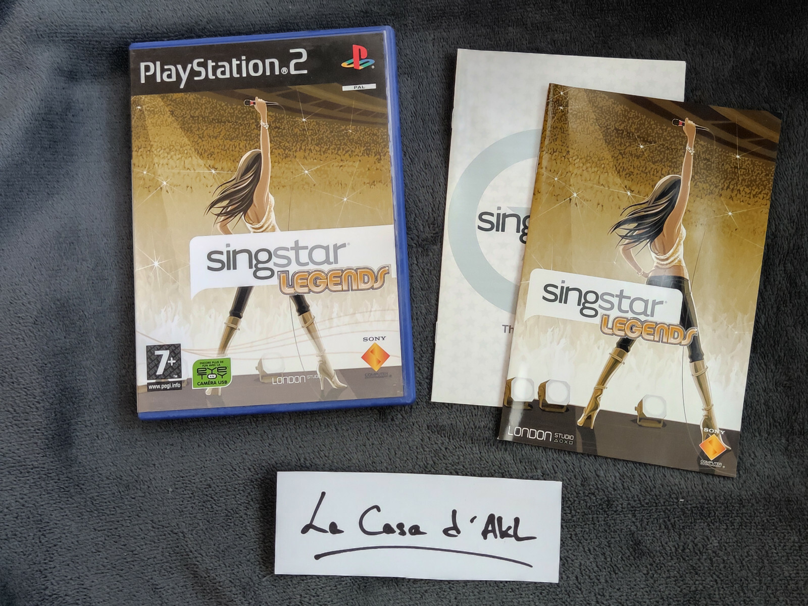 Singstar Legends complet sur Playstation 2 PS2 FR TTBE