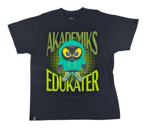 Akademiks Men's T-Shirt Hip Hop Streetwear Graphic Tee Vintage Style 90s Urban - Picture 2 of 15