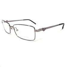 ESCADA Eyeglasses Frames VES606S COL.A88X Purple Rectangular Crystals 53-15-135