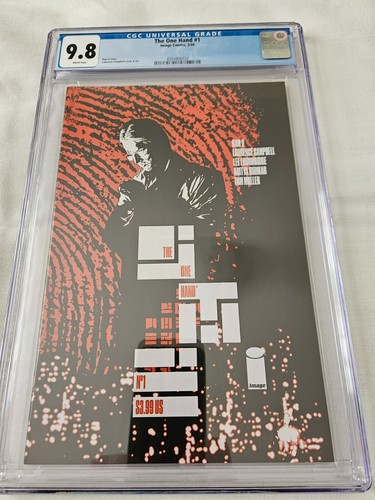 THE ONE HAND # 1 2024 CGC 9.8 WHITE PAGES IMAGE COMICS - Bild 1 von 4