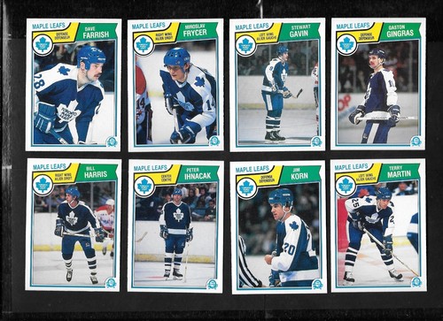 1983-84 OPC 83-84 O PEE CHEE NHL HOCKEY CARD 265-396 & WRAPPER SEE LIST - 第 130/267 張圖片