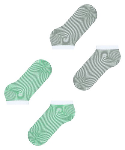 Esprit Allover Stripe 2-Pack Sneakersocken Baumwolle (Bio) - Bild 46 von 46