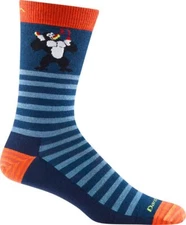 Darn Tough 6066 Deep Water Men's Animal Haus Crew Lightweight King Kong Sock