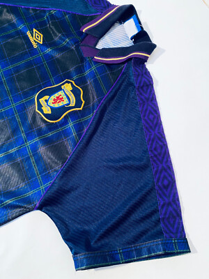 Scotland Euro 96 Adult XL Home Football Shirt Umbro 1994 - 1996 | eBay