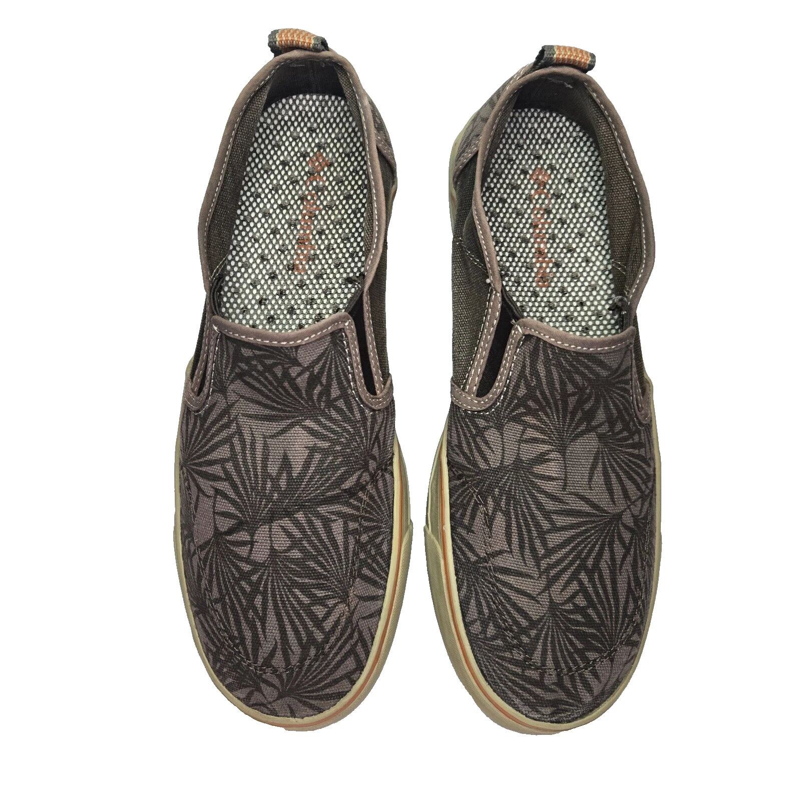 Columbia Vulc N Vent Casual Shoe Mens 8.5 Palm Frond Print Ventilated Slip On
Opens in a new window