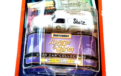    Matchbox Star Car Collection * SHOTZ BREWERY VAN von 1999 in OVP * weiß * MOC